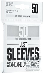Standard Sleeves - White - 50CT - Just Sleeves